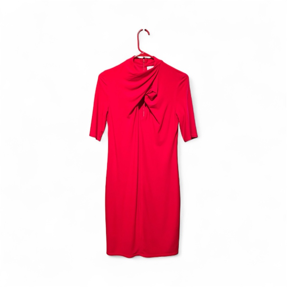 Nicole Miller Vibrant Red Dress